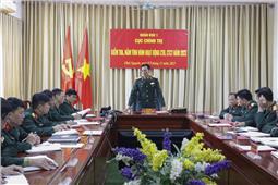 Quân khu kiểm tra hoạt động công tác Đảng, công tác chính trị tại Lữ đoàn 210